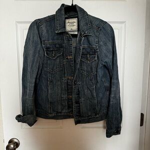 Abercrombie and Fitch Blue Denim Jacket